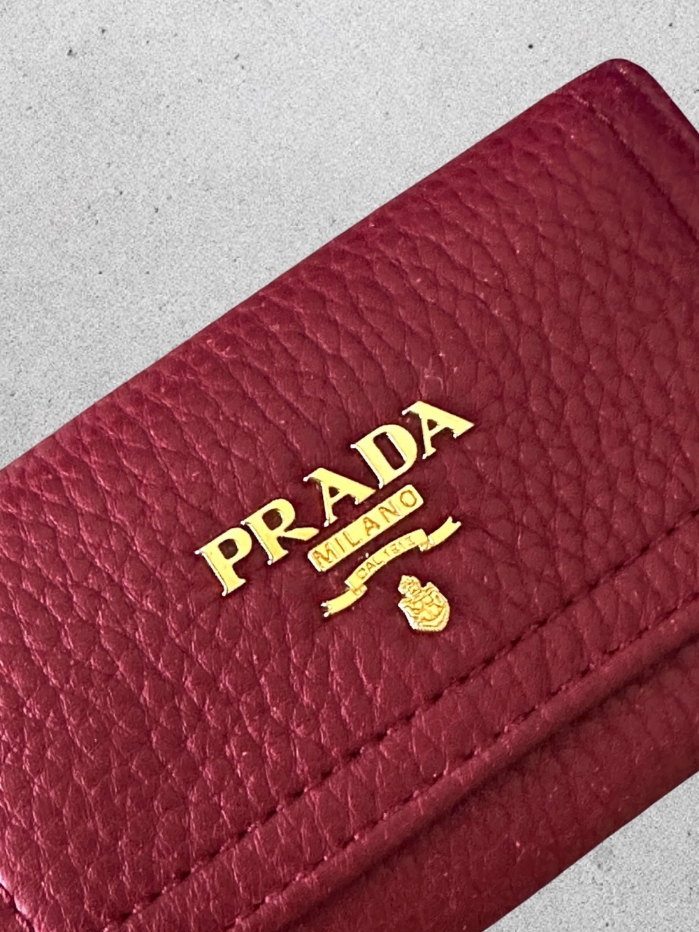 Prada Vitello Key Holder Wallet - Picture 14 of 14